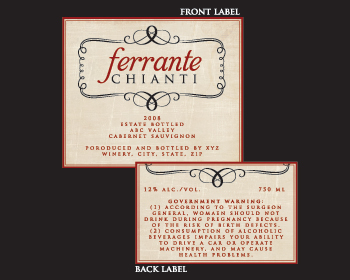 Logo Design Entry 263149 submitted by KayleeBugDesignStudio to the contest for Ferrante run by bcastellani
