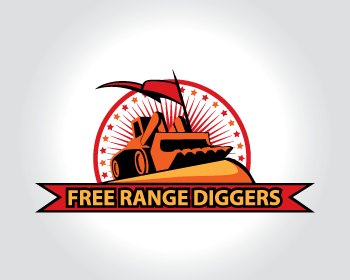 Logo Design entry 265598 submitted by ethernal to the Logo Design for Free Range Diggers run by fabralind