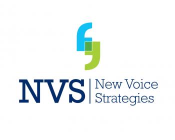 Logo Design entry 296691 submitted by flyingcolours to the Logo Design for New Voice Strategies run by Elizabeth