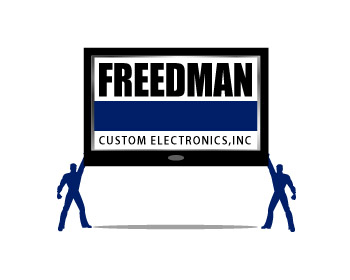 Logo Design Entry 316484 submitted by theonedesigner.com to the contest for Freedman Custom Electronics, Inc. run by scottatlanta