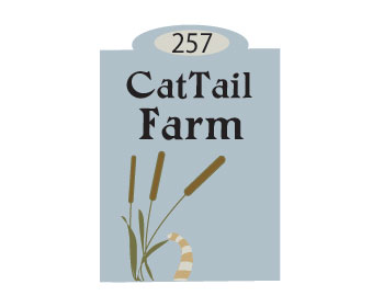 Logo Design entry 333845 submitted by not2shabby to the Logo Design for CatTail Farm run by Woolewoman