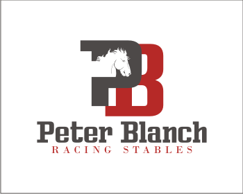 Logo Design entry 346354 submitted by setya subekti to the Logo Design for Peter Blanch Racing Stables run by sbconcepts