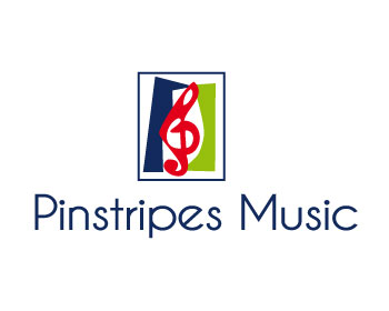 Logo Design Entry 360188 submitted by castiza to the contest for Pinstripes Music run by PinstripesMusic
