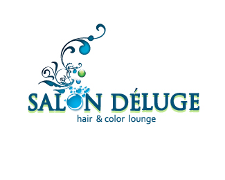 Logo Design entry 373597 submitted by malena to the Logo Design for Salon De'luge run by Dishwasher Blonde