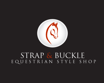 Logo Design entry 374993 submitted by malena to the Logo Design for Strap and Buckle Equestrian Style Shop Co. run by StrapAndBuckle