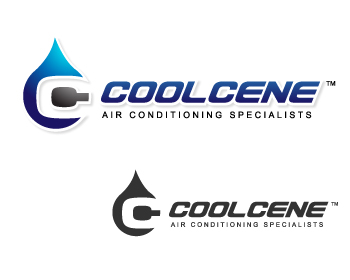 Logo Design entry 375665 submitted by greycrow to the Logo Design for Coolcene Air Conditioning run by scottg