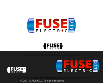 Logo Design entry 385547 submitted by madskill to the Logo Design for Fuse Electric LLC (www.fuseelectricllc.com ~ although no website yet) run by Jeni