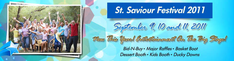 Banner Ad Design Entry 410325 submitted by meyn to the contest for St. Saviour Parish Festival run by Mark Buelsing