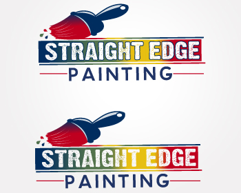 Logo Design entry 407766 submitted by shakala1 to the Logo Design for Straight Edge Painting run by zman11262