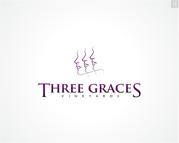 Logo Design Entry 430688 submitted by rizkimuliawan to the contest for Three Graces Vineyards run by Beth Rosenthal