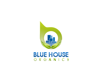 Logo Design entry 484119 submitted by imanjoe to the Logo Design for Blue House Organics run by pattymelt101