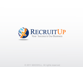 Logo Design entry 484895 submitted by madskill to the Logo Design for Recruit Up, LLC run by lmyers
