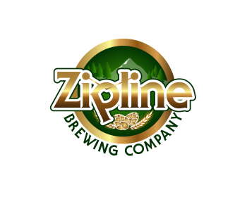 Logo Design entry 485769 submitted by kowaD to the Logo Design for Zipline Brewing Company run by jwg