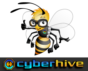 Logo Design entry 490077 submitted by john12343 to the Logo Design for Cyberhive.com run by cyberhivesocial
