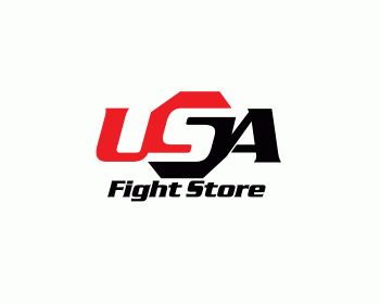 Logo Design Entry 522279 submitted by cclia to the contest for USA Fight Store run by USAFightStore