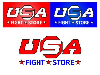 Logo Design Entry 522402 submitted by Al Ahmad to the contest for USA Fight Store run by USAFightStore