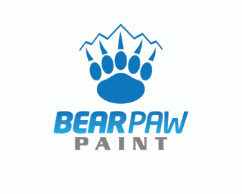 Logo Design Entry 200931 submitted by da fella to the contest for Bear Paw Paint run by kgilge