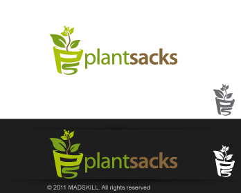 Logo Design entry 533753 submitted by madskill to the Logo Design for PlantSacks run by kmrankin