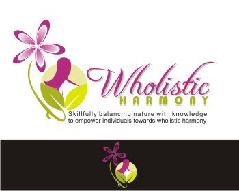 Logo Design entry 549432 submitted by iNsomnia to the Logo Design for Wholistic Harmony run by Deenuh1