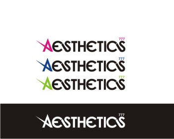 Logo Design entry 551253 submitted by kowaD to the Logo Design for Aesthetics 777 run by aesthetics777