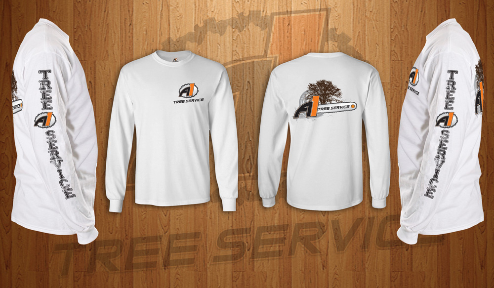 T-Shirt Design entry 551605 submitted by ponanx to the T-Shirt Design for A1 tree service run by Kiyi