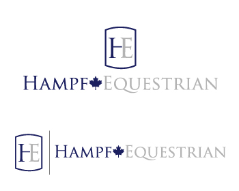 Logo Design entry 556742 submitted by courandart to the Logo Design for Hampf Equestrian run by Anthony-TheMontclairGroup