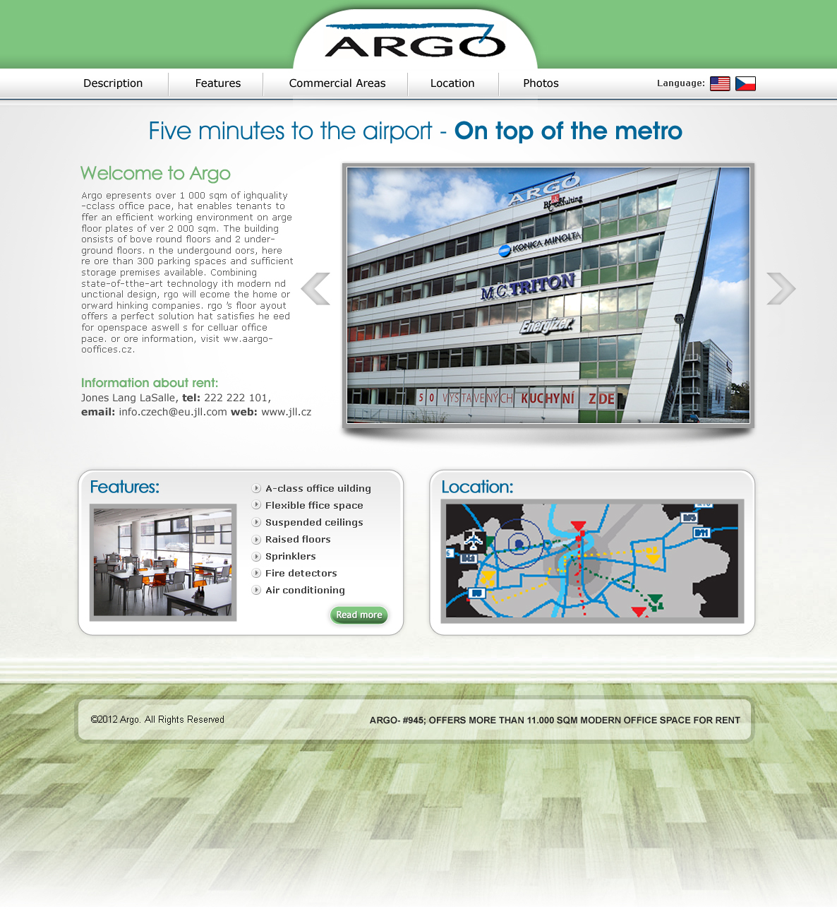 Web Design Entry 586411 submitted by prowess to the contest for Argo offices run by jan_bantip