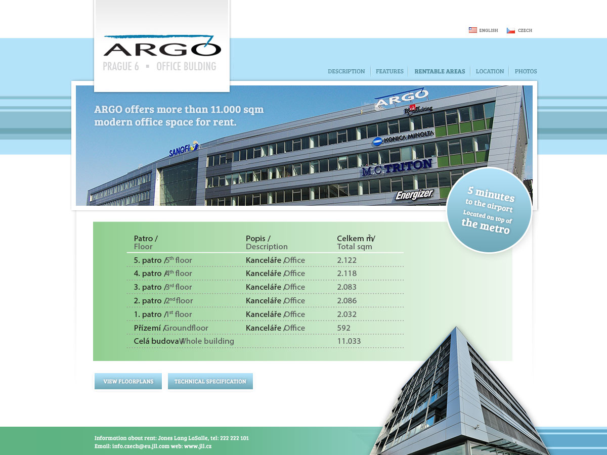 Web Design Entry 587923 submitted by amyroberts to the contest for Argo offices run by jan_bantip