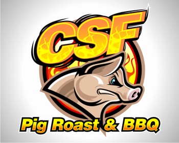 Logo Design entry 575114 submitted by Digiti Minimi to the Logo Design for CSF Pig Roast and BBQ run by csfventures