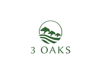Logo Design Entry 592795 submitted by rekakawan to the contest for 3 Oaks by the Sea run by Andy@meaningfulrelations.com