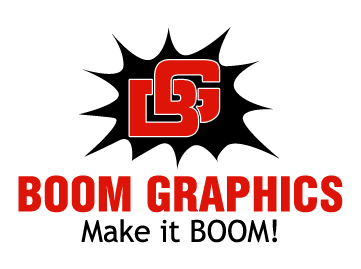 Logo Design Entry 33927 submitted by aks to the contest for Boom Graphics run by boomer2003