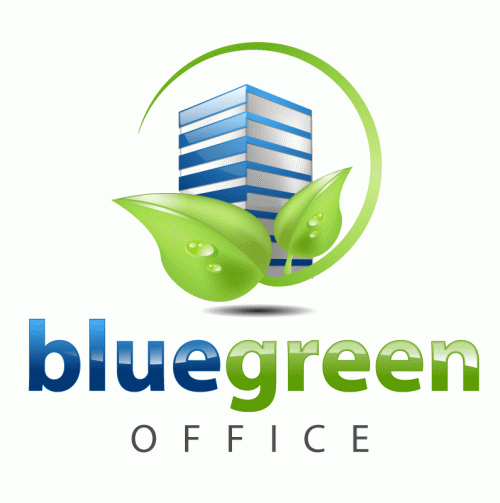 Logo Design entry 43427 submitted by darksoul to the Logo Design for www.bluegreenoffice.com run by irishserra