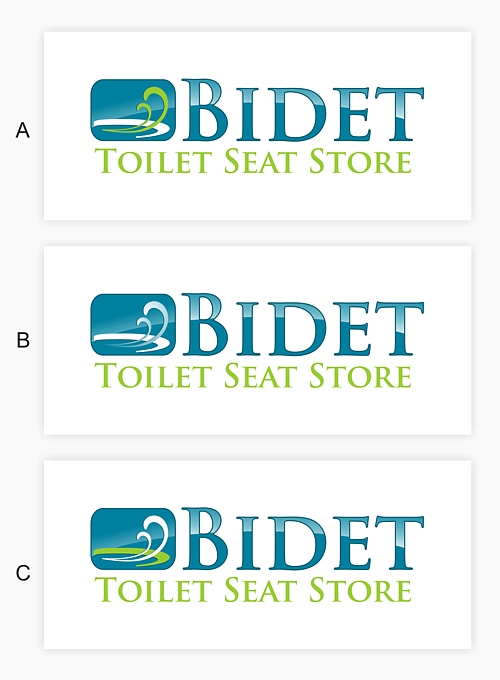 Logo Design Entry 45016 submitted by eShopDesigns to the contest for Bidet Toilet Seat Store run by mikef