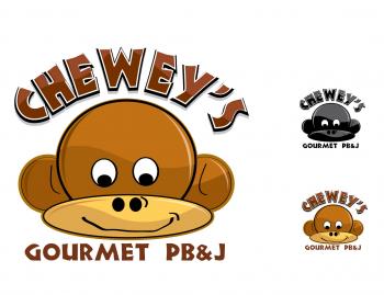 Logo Design Entry 57278 submitted by logomad to the contest for Chewey\'s Gourmet PB&J run by Chewey'sGourmetPB&J