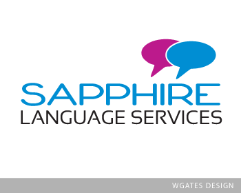 Logo Design entry 63725 submitted by wgates to the Logo Design for Sapphire Language Services run by Zephyr47
