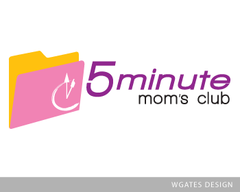 Logo Design Entry 65321 submitted by wgates to the contest for Five-Minute Mom's Club run by Organized Parent
