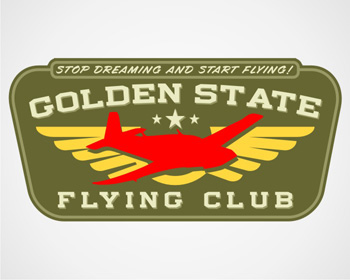 Logo Design entry 66909 submitted by hkc design to the Logo Design for Golden State Flying Club run by gscott