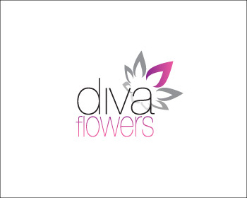 Logo Design Entry 70934 submitted by awokiyama to the contest for Diva Flowers run by a27lee