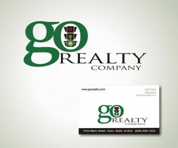 Logo Design entry 74863 submitted by arthaven to the Logo Design for GO Realty Company run by go realty
