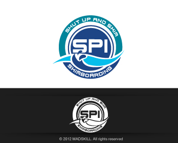 Logo Design entry 596425 submitted by madskill to the Logo Design for SPIskimboarding run by garrett148