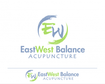 Logo Design entry 648530 submitted by graphica to the Logo Design for East West Balance Acupuncture run by Needleman