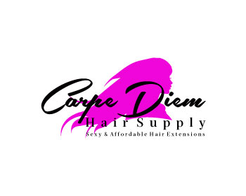 Logo Design entry 653673 submitted by civilizacia to the Logo Design for Carpe Diem Hair Supply LLC run by tsimon1