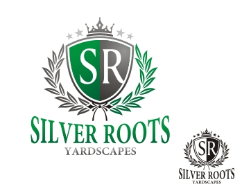 Another design by inratus submitted to the Logo Design for silver roots yardscapes by srootsyrd