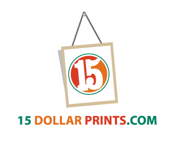 Logo Design entry 698227 submitted by FactoryMinion to the Logo Design for 15 Dollar Prints run by DesignerDi