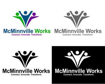 Logo Design entry 704893 submitted by jeongsudesign to the Logo Design for McMinnville Works run by McMinnvilleEDP12