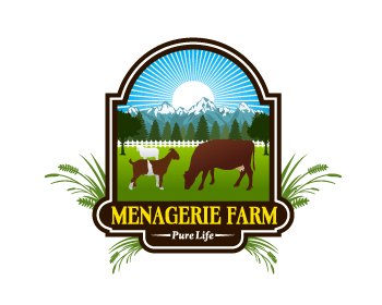 Logo Design entry 716636 submitted by vmagic118 to the Logo Design for Menagerie Farm run by Menagerie Farm