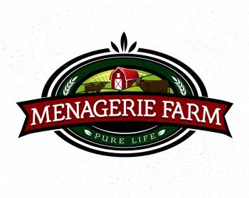 Logo Design entry 716656 submitted by vmagic118 to the Logo Design for Menagerie Farm run by Menagerie Farm