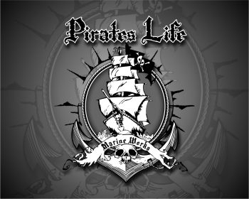 Logo Design Entry 723364 submitted by Datu_emz to the contest for pirates life marine works run by Beachbumn