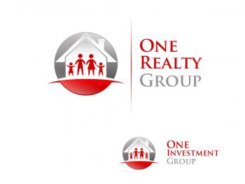 Logo Design entry 734313 submitted by Adam to the Logo Design for One Realty Group/ One Investment Group run by SueM21