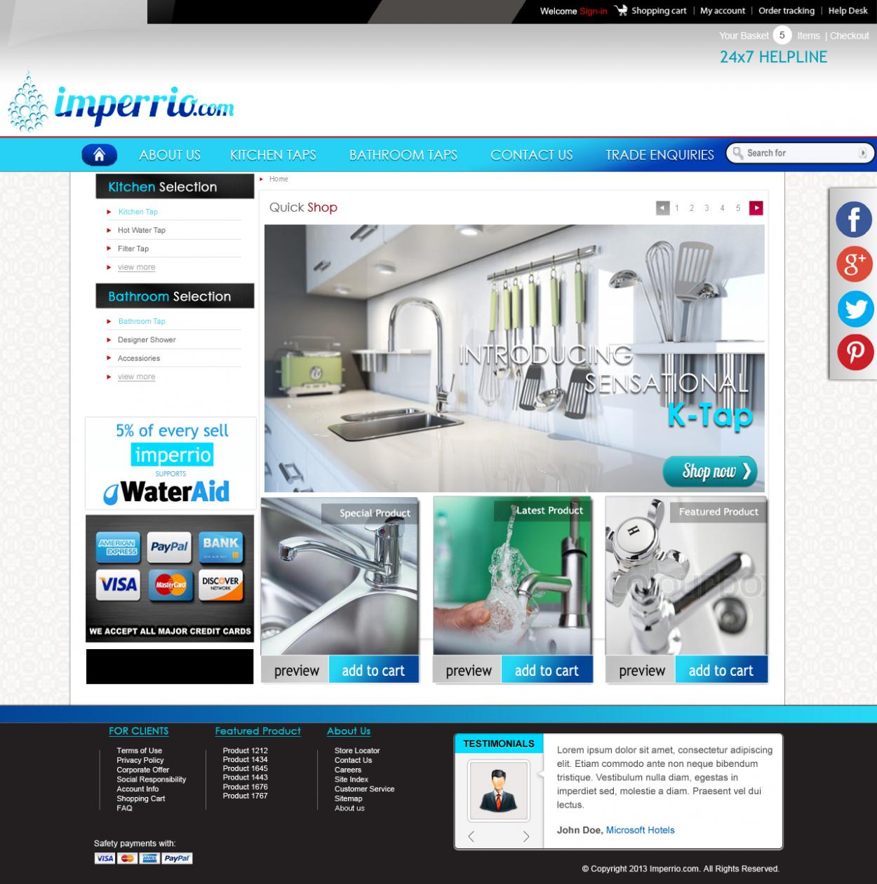 Web Design entry 743616 submitted by indradeoram